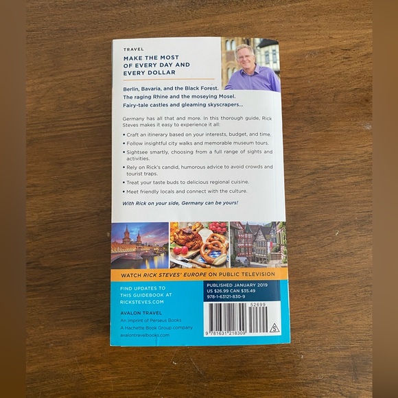✨2for$10✨ - Rick Steves GERMANY 2019✨ NEVER USED. With Map - Picture 2 of 3